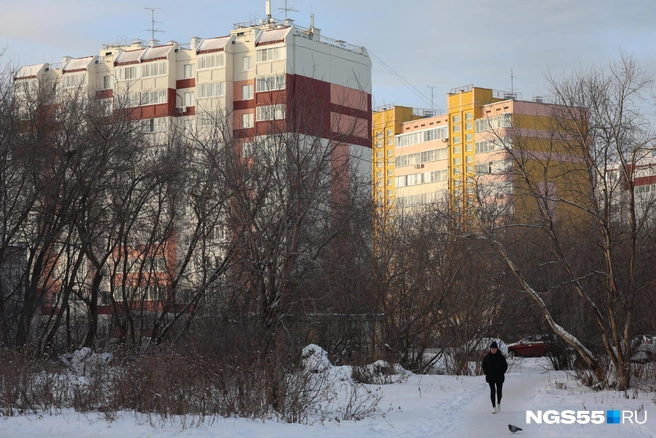 Разноцветные дома выглядят позитивно, если бы не экологические проблемы | Источник: Евгений Софийчук / NGS55.RU