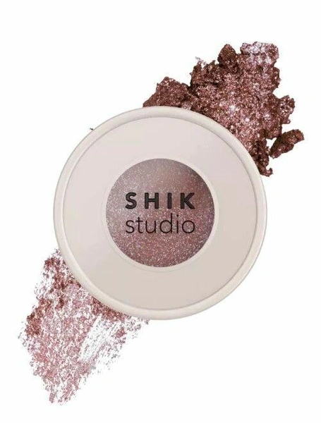 SHIK Тени-спарклы для век SINGLE EYESHADOW тон HADAR розово-коричневый