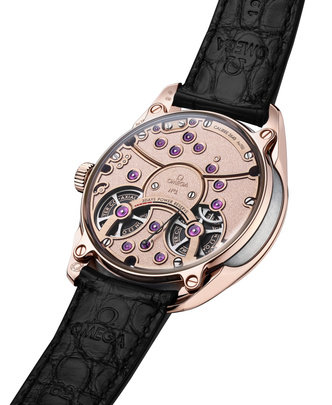 Турбийон Omega, на изготовление которого уходит целый месяц