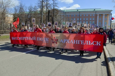 Жители Архангельска могут заказать портреты для шествия 9 Мая