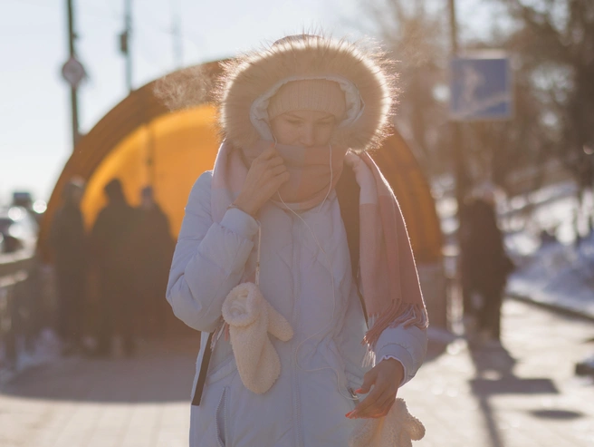 Низкие температуры в сочетании с ветром и влажностью усиливают ощущение холода. | Источник: Алексей Волхонский / V1.RU