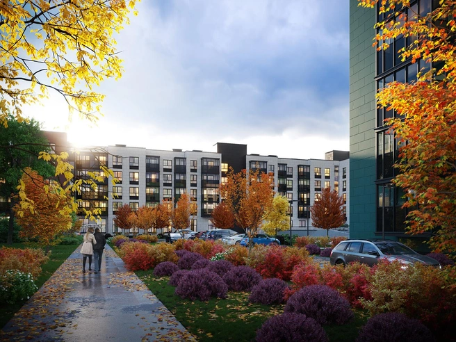 Жить в тишине и быть в центре событий — уникальная локация, где всё рядом | Источник: Группа Аквилон