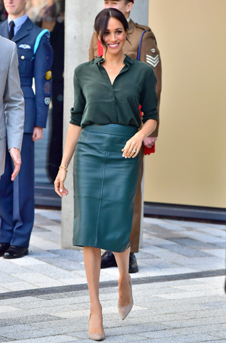 Бунтарки: как королевские особы носят кожаные вещи