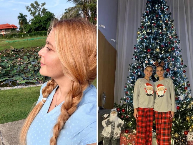 Знаменитые нижегородцы отпраздновали Новый год по-разному | Источник: i_pegova / t.me, arishadina98 / t.me