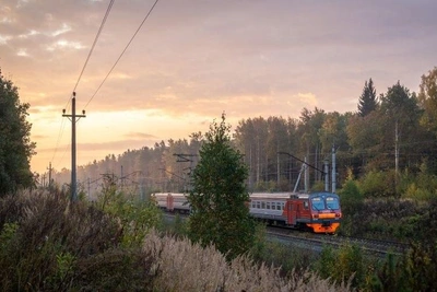 Ночная электричка после «Небесной ярмарки» из Кунгура в Пермь