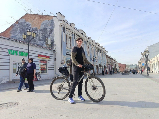 Для Дани это в первую очередь путешествие, а не испытание | Источник: Telegram-канал «ЗЕЛЕНЫЙ ДРУГ»