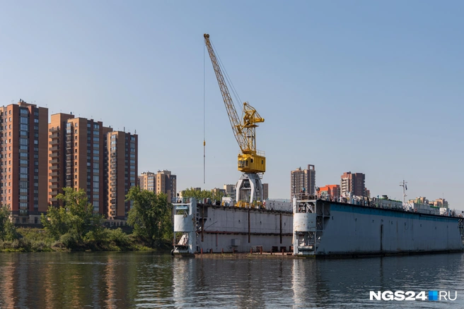 Доки на правом берегу | Источник: Мария Ленц / NGS24.RU
