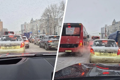 Два ДТП заблокировали улицы Мира и Карпинского в Перми