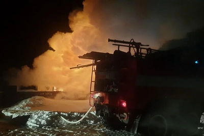 Пожар в Алтайском селе унес жизнь мужчины