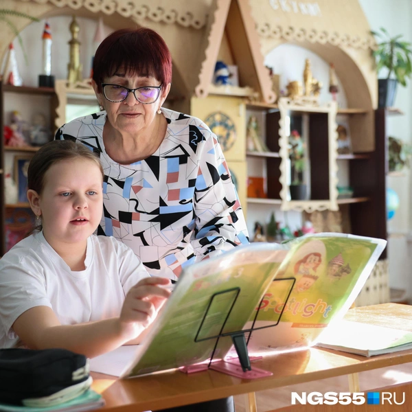 Урок английского языка | Источник: Евгений Софийчук / NGS55.RU