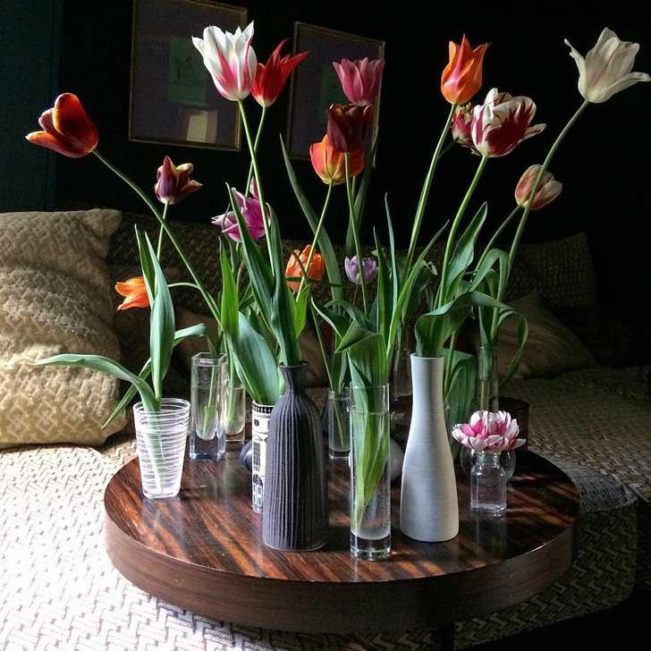 Весенние композиции из тюльпанов: лучшее из блогов дизайнеров