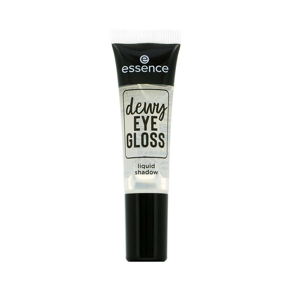 Тени для век жидкие `ESSENCE` Dewy Eye Gloss с глянцевым финишем, тон 01 Crystal clear