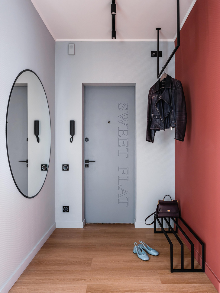 Дизайн-проект интерьера однокомнатной квартиры серии п 44