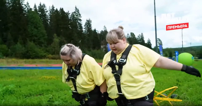 «Сердечное» испытание многим далось нелегко | Источник: кадр из шоу «Большие девочки» (16+), телеканал «Пятница!», 2025 год