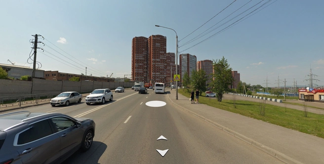 Въезд в Мясокомбинат в 2024 | Источник: yandex.ru/maps
