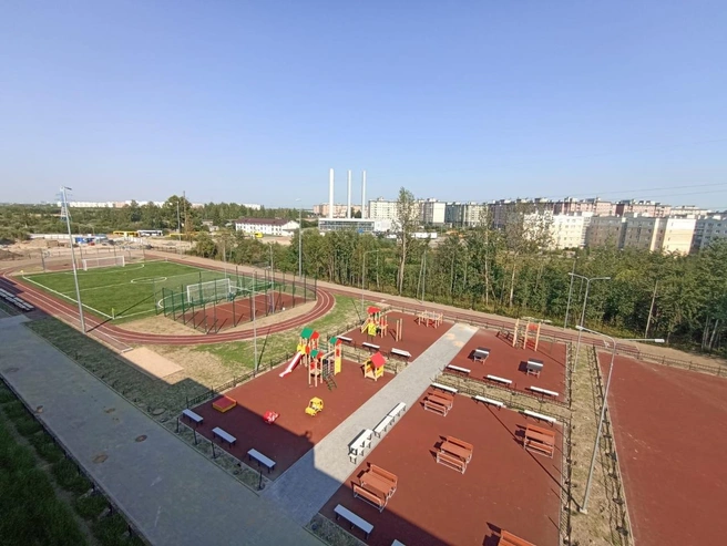 В Пушкине построили новую школу на 1375 учеников | Источник: Предоставлено пресс-службой компании «КВС»