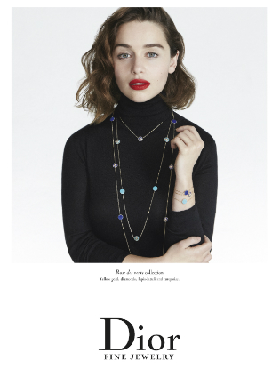 Эмилия Кларк стала новым лицом Dior