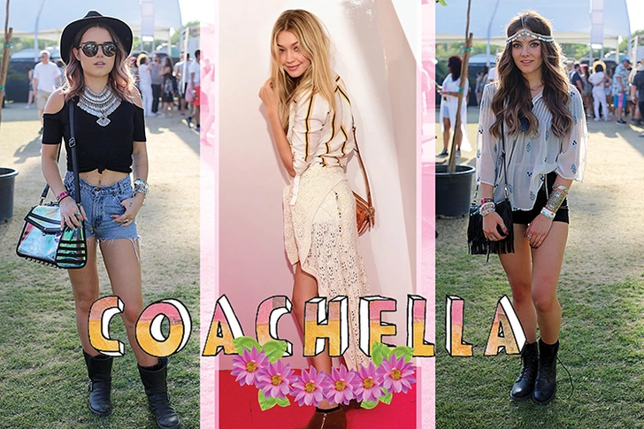 Гости фестиваля Coachella: модель Джиджи Хадид, Хлоя Роджерс | Источник: Архивы пресс-служб