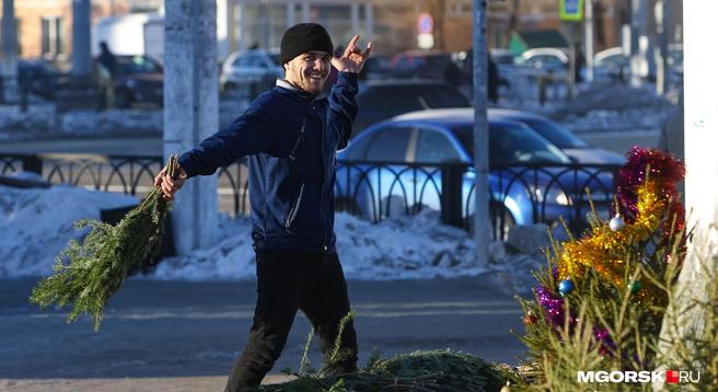 В Магнитогорске открываются елочные базары