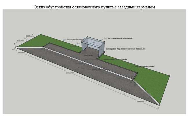 Заездные карманы сделают на 14 остановках