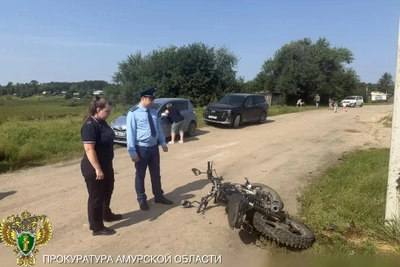 Подросток погиб в ДТП с мопедом в Приамурье