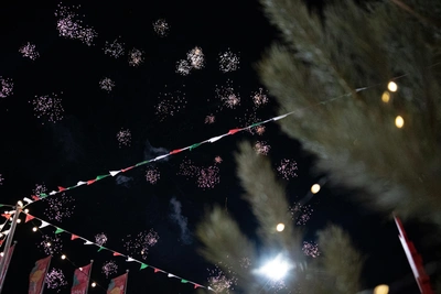 Приморская ёлка в гжели снова в финале конкурса