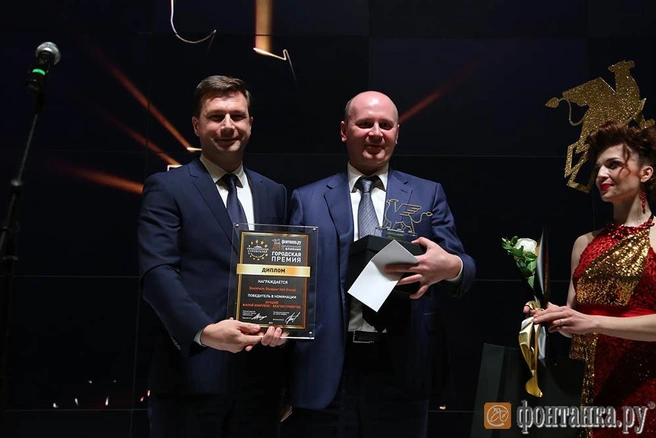 вице-губернатор Николай Линченко и совладелец Setl Group Илья Еременко