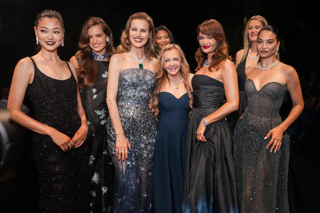 Бриллианты индустрии: Герцигова, Бруни и другие супермодели на гала-ужине Chopard | marieclaire.ru