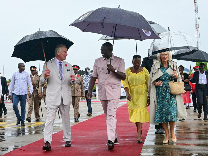 Модный тур королевы Камиллы: все наряды супруги Карла в Кении