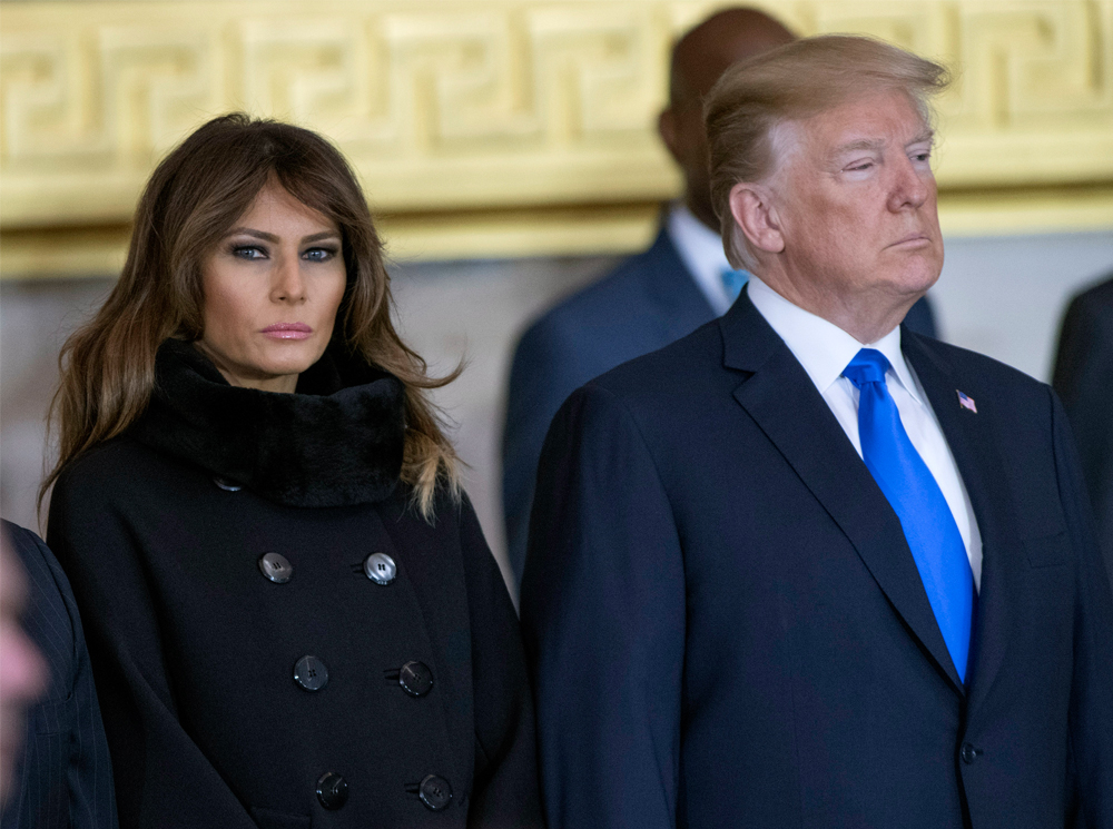 Три «непростительных» модных проступка Мелании Трамп в 2018 году | marieclaire.ru