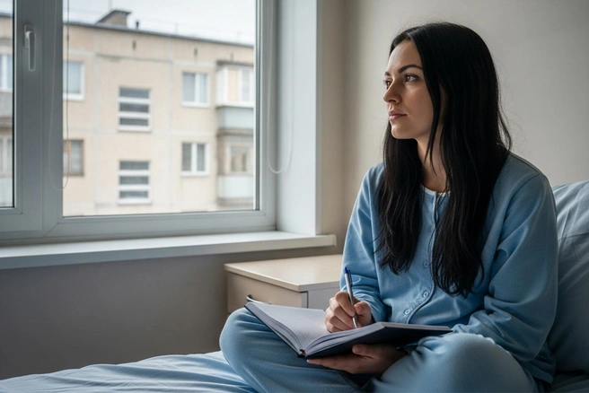 Ежедневно в реабилитационном центре просили прописывать свои эмоции — это давалось крайне сложно, поскольку зависимые ничего не испытывали | Источник: Городские медиа