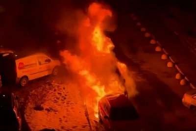 В Кудрово задержали поджигательницу машин