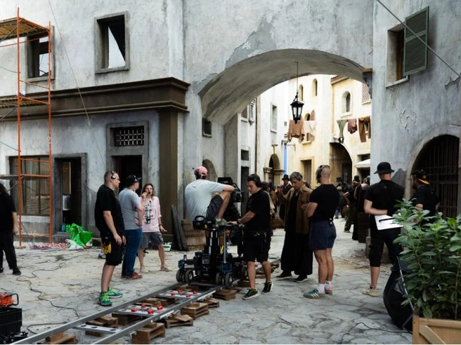 Источник: кадр со съемок фильма «Буратино»