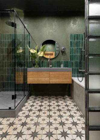 Плитка на стенах, Marazzi Italy. | Источник: Софья Мирная. Стиль: Регина Александрова