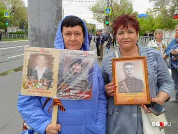 «Бессмертный полк на улицах страны, вновь оживают лица на портретах» | Источник: Владислав Митрошин / 56.RU