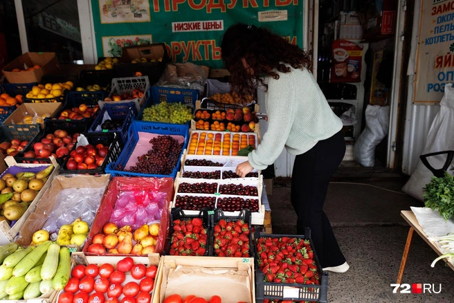 На продукты питания у россиян уходит треть доходов | Источник: Ирина Шарова / 72.RU
