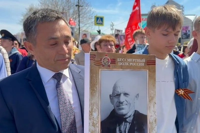Мэр Благовещенска рассказал о деде-ветеране в «Бессмертном полку»