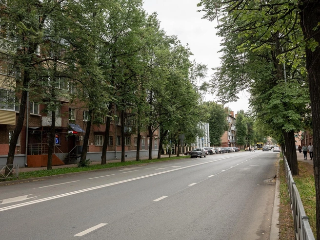 На отрезке улицы от Советской до проспекта Октября находятся жилые дома, клиника и Ярославский ликеро-водочный завод. | Источник: Александр Куренной / 76.RU