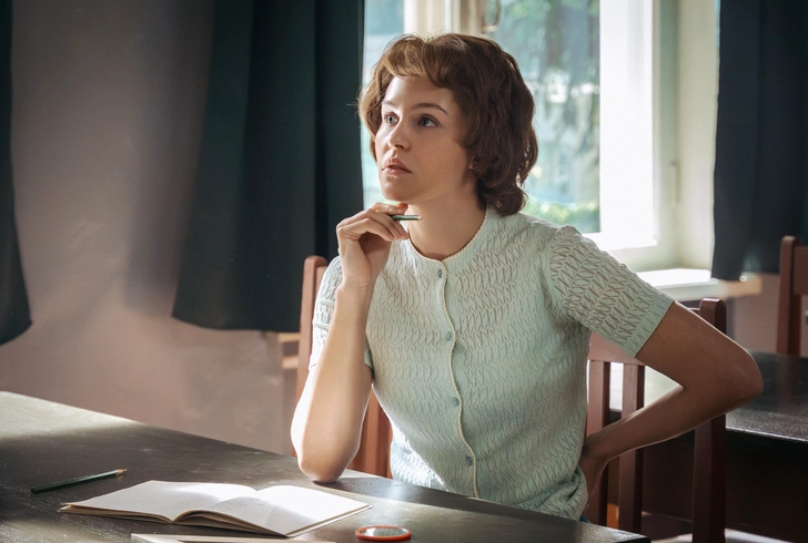 Леонела Мантурова на съемках фильма «Чайка» | parents.ru