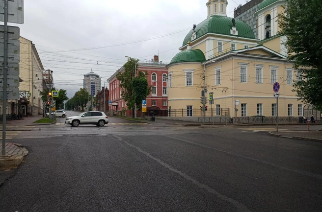 Участок улицы Газеты «Звезда» уже заасфальтировали | Источник: Пермский филиал «Т Плюс»