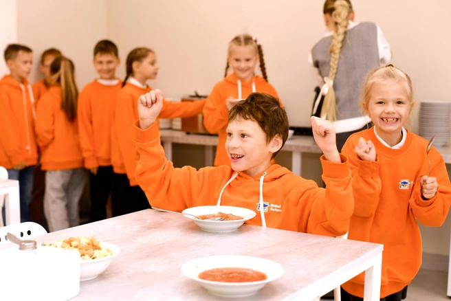 В расписании есть сытный обед  | Источник: Rittel School