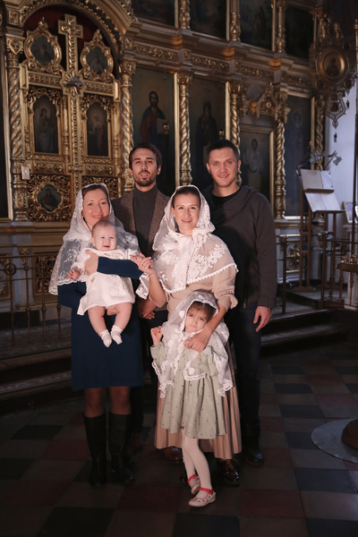 Татьяна Волосожар и Максим Траньков крестили сына