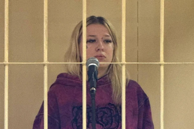 Алена Васильева в суде на мере пресечения | Источник: Объединённая пресс-служба судов Санкт-Петербурга