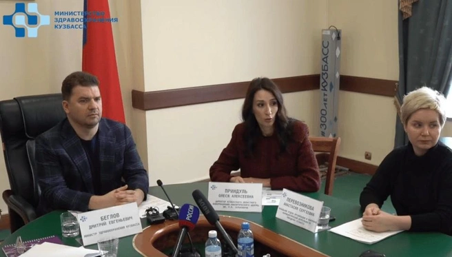 Карьера главы КОМИАЦ пошла в гору после назначения Беглова министром | Источник: Минздрав Кузбасса / «ВКонтакте»