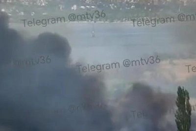 Штормовое предупреждение из-за пожаров в Воронежской области