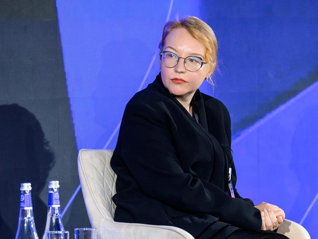 Одна из спикеров — Оксана Маклакова, креативный директор по стратегическим коммуникациям Shkulev Holding | Источник: Максим Комаров / Городские порталы