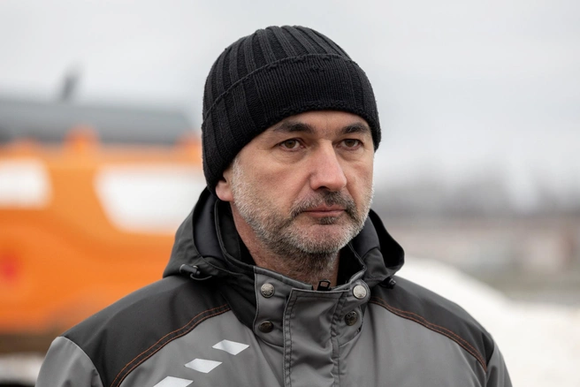 Директор екатеринбургского филиала ГК «Автодор» Андрей Соляров | Источник: Владислав Лоншаков / E1.RU