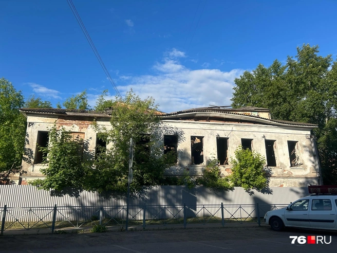 Дом № 35 на улице Пролетарской в Ростове Великом | Источник: Екатерина Тарыгина / 76.RU