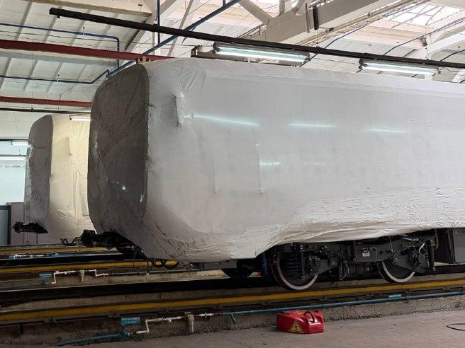 Составы привезли на вокзал Новосибирск-Главный | Источник: Максим Кудрявцев / Telegram