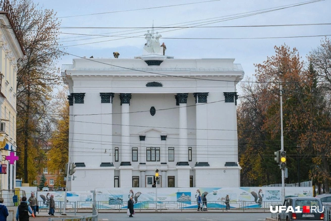 Здание преобразилось | Источник: Булат Салихов / UFA1.RU